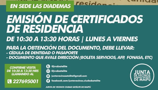 Certificado de Residencia