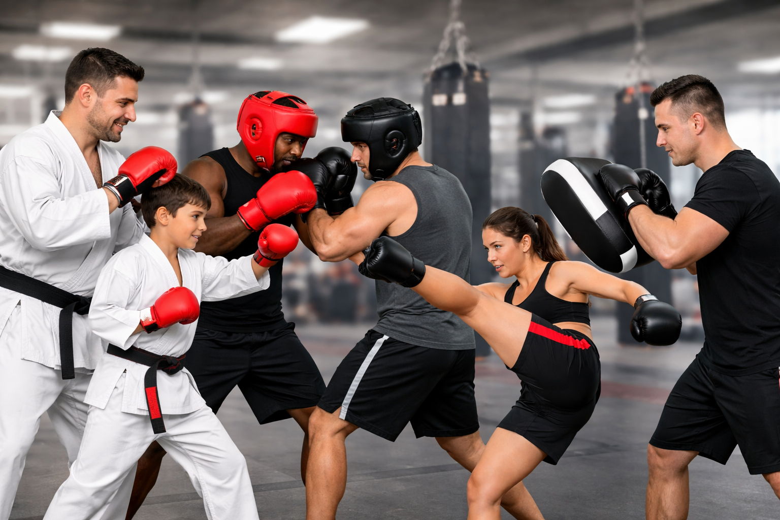 Deportes de Contacto (Karate, Boxeo, Kickboxing)