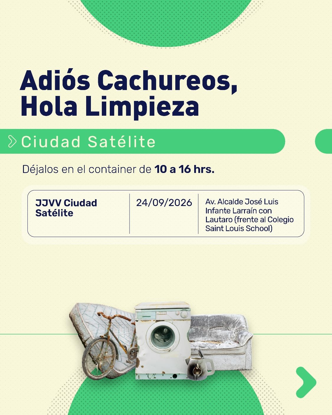 Nuevo Operativo: Adiós Cachureos, Hola Limpieza