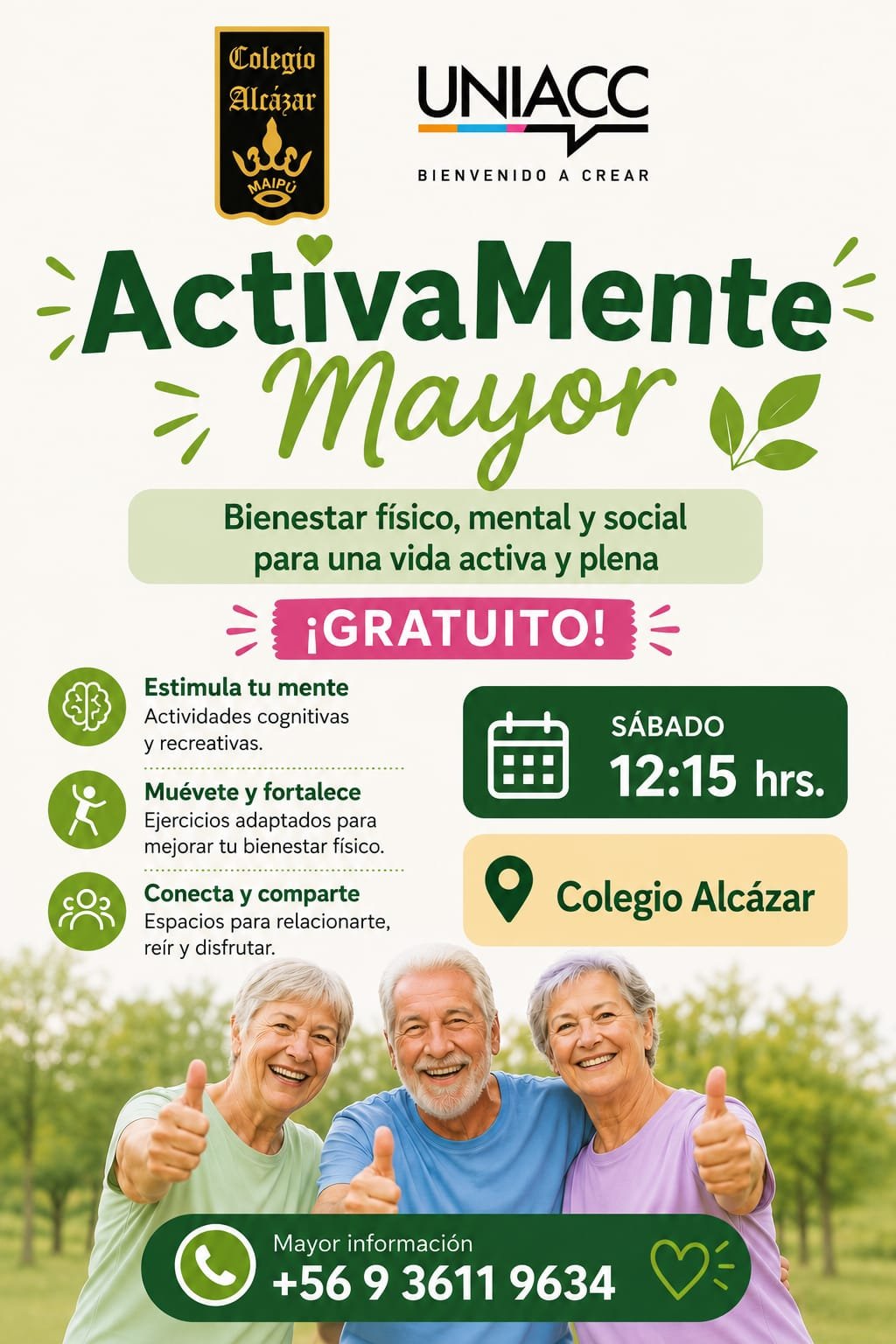 Programa "ActivaMente Mayor" para Adultos Mayores